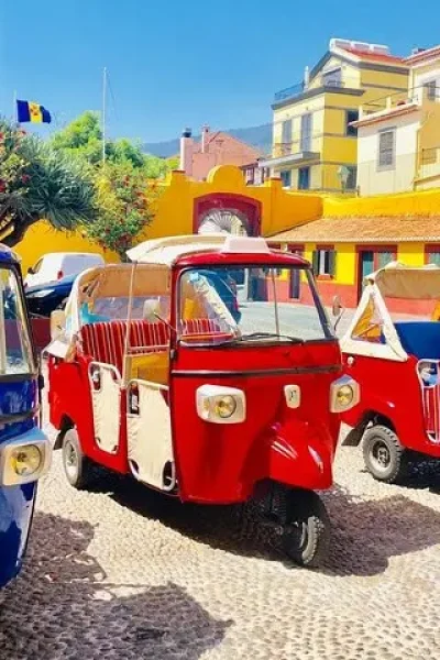 Tuk tuk tour from Funchal to Câmara de Lobos, Madeira
