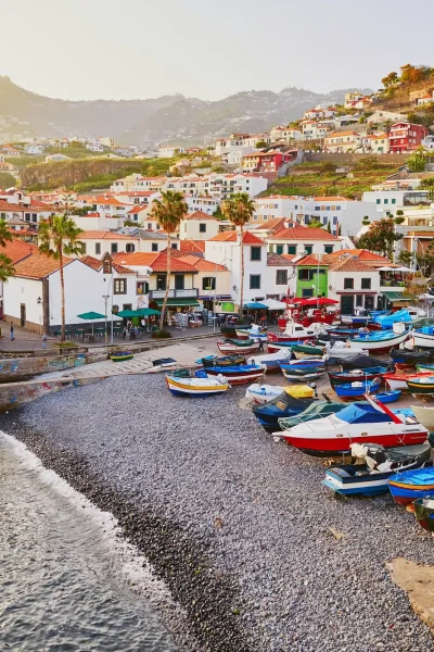 Câmara de Lobos marina one of the stops of the Hop-on Hop-off Bus experience by Carristur