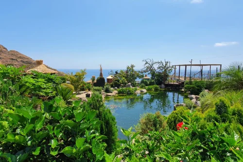 The Ilha das Aves bird park facility