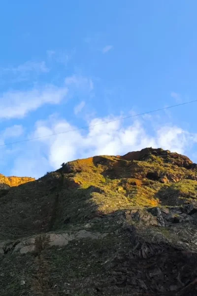 Mountains and sky along the northwest coast of Madeira, an experience by Sea La Vie Mountain Expedition.