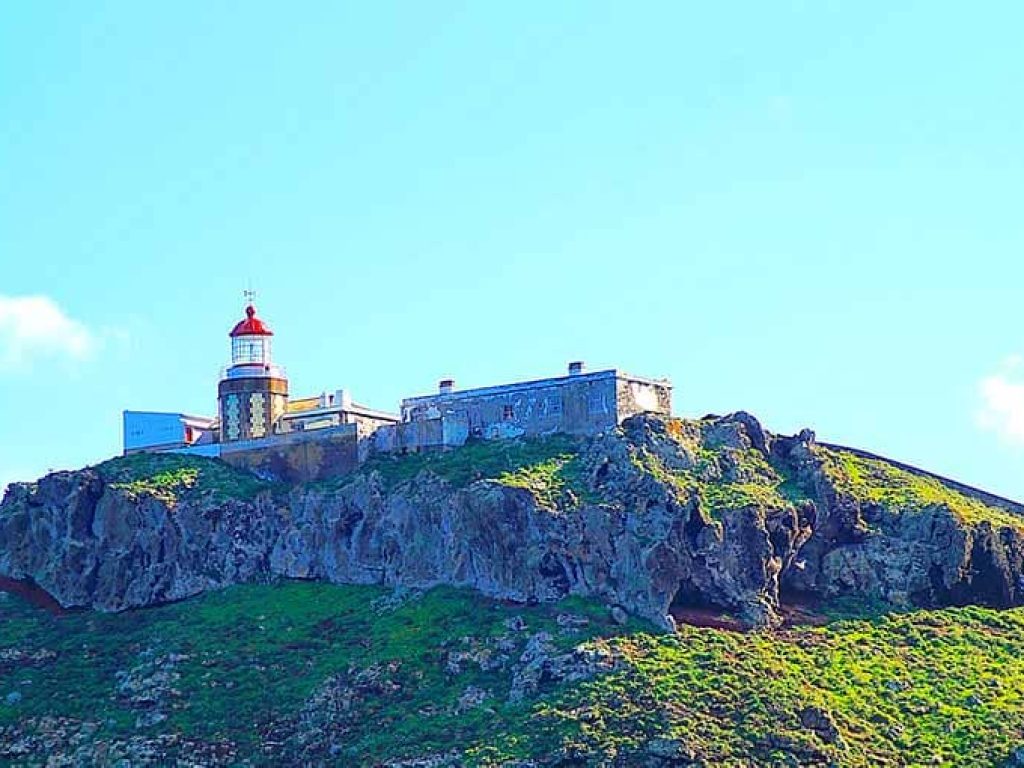 Lighthouse view from a boat, an experience by Madeira Sea Emotions.