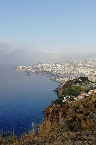 View over Funchal from PinÃculo