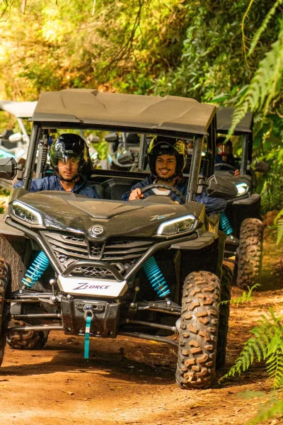 Funduras buggy tour through the Laurissilva forest, Madeira